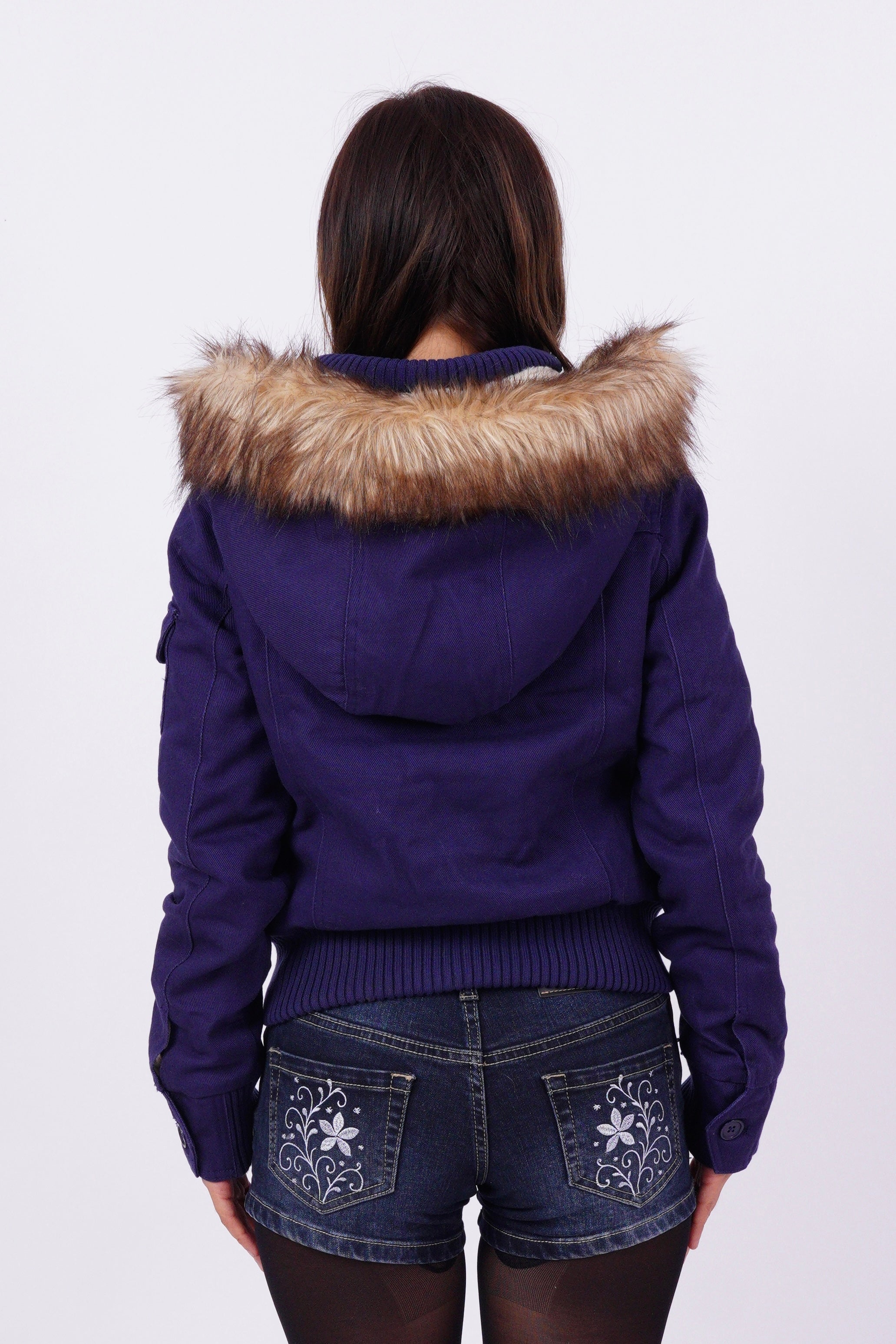 Gavali | 2000s Jacket with Fur Collar