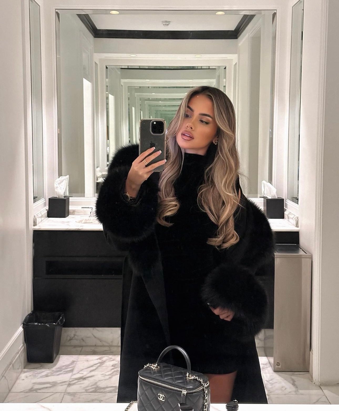 Alize | Fur Cashmere Coat