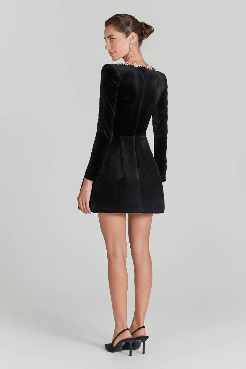 Glenice | Velvet Dress