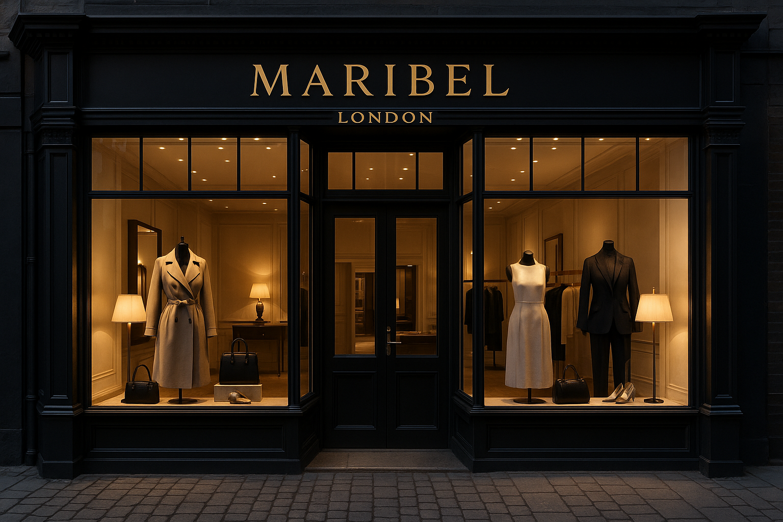 storefront met de naam MARIBEL LONDON