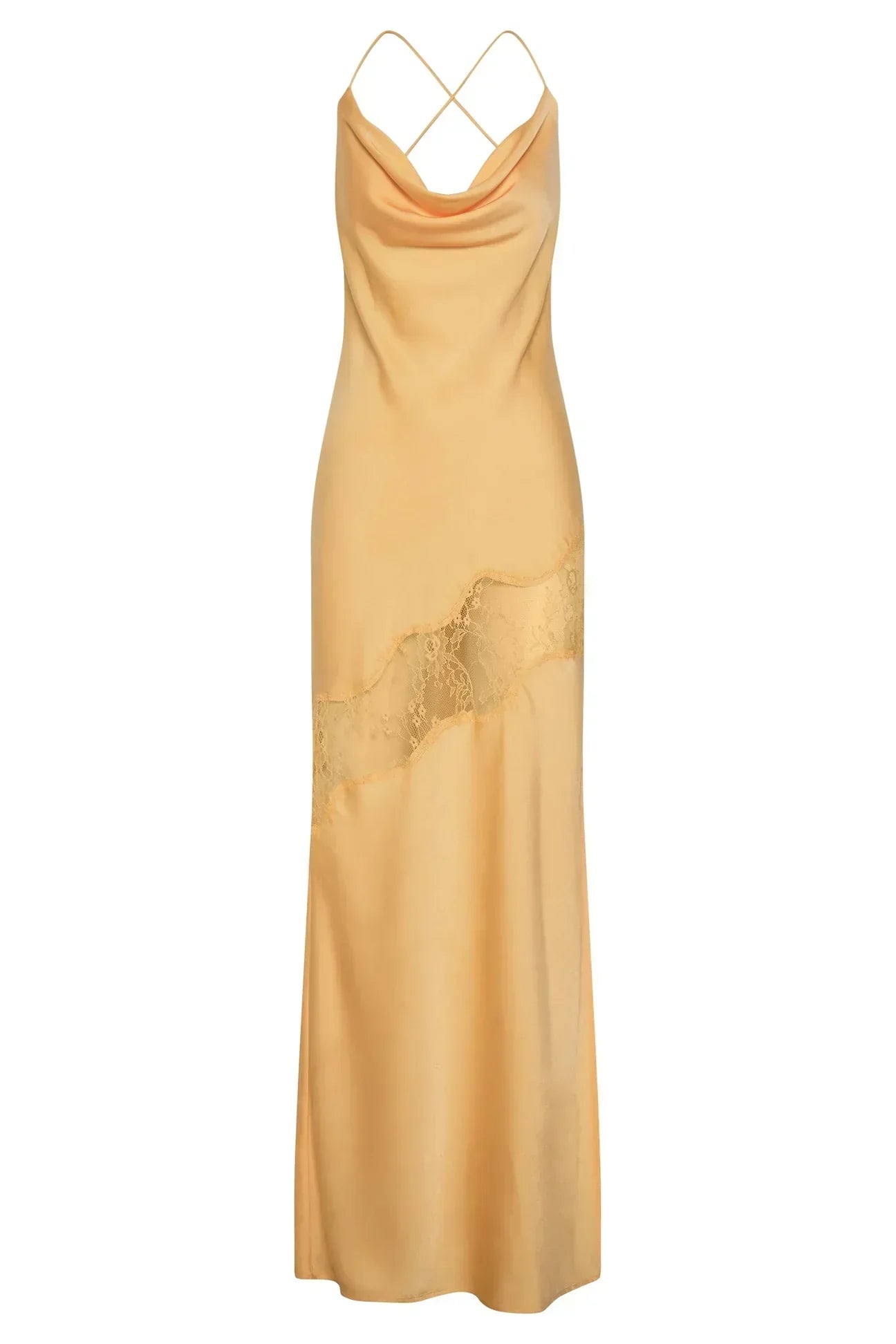 Satin Midi Dress