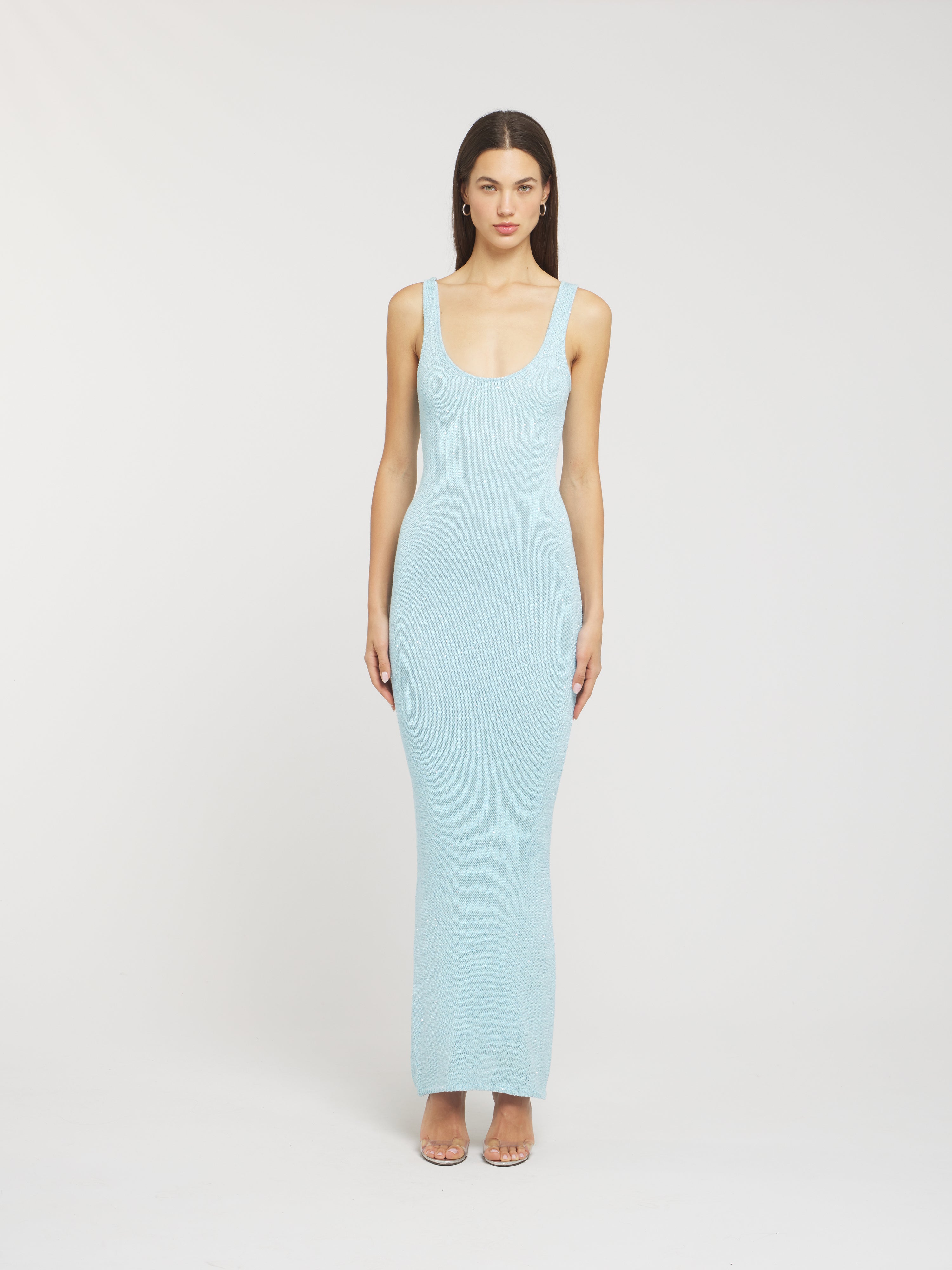 Mykonos | Ocean Sequin Dress
