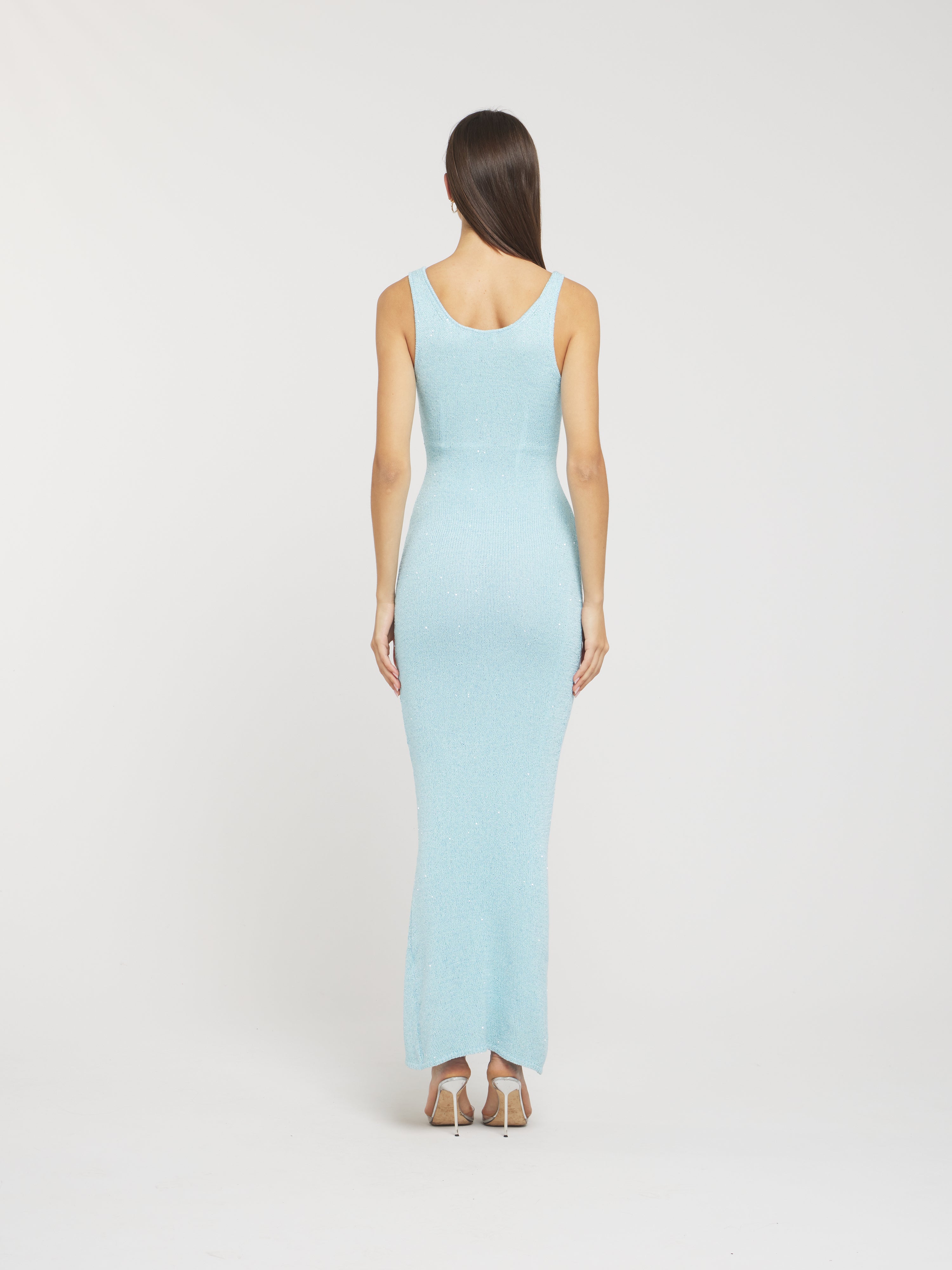 Mykonos | Ocean Sequin Dress