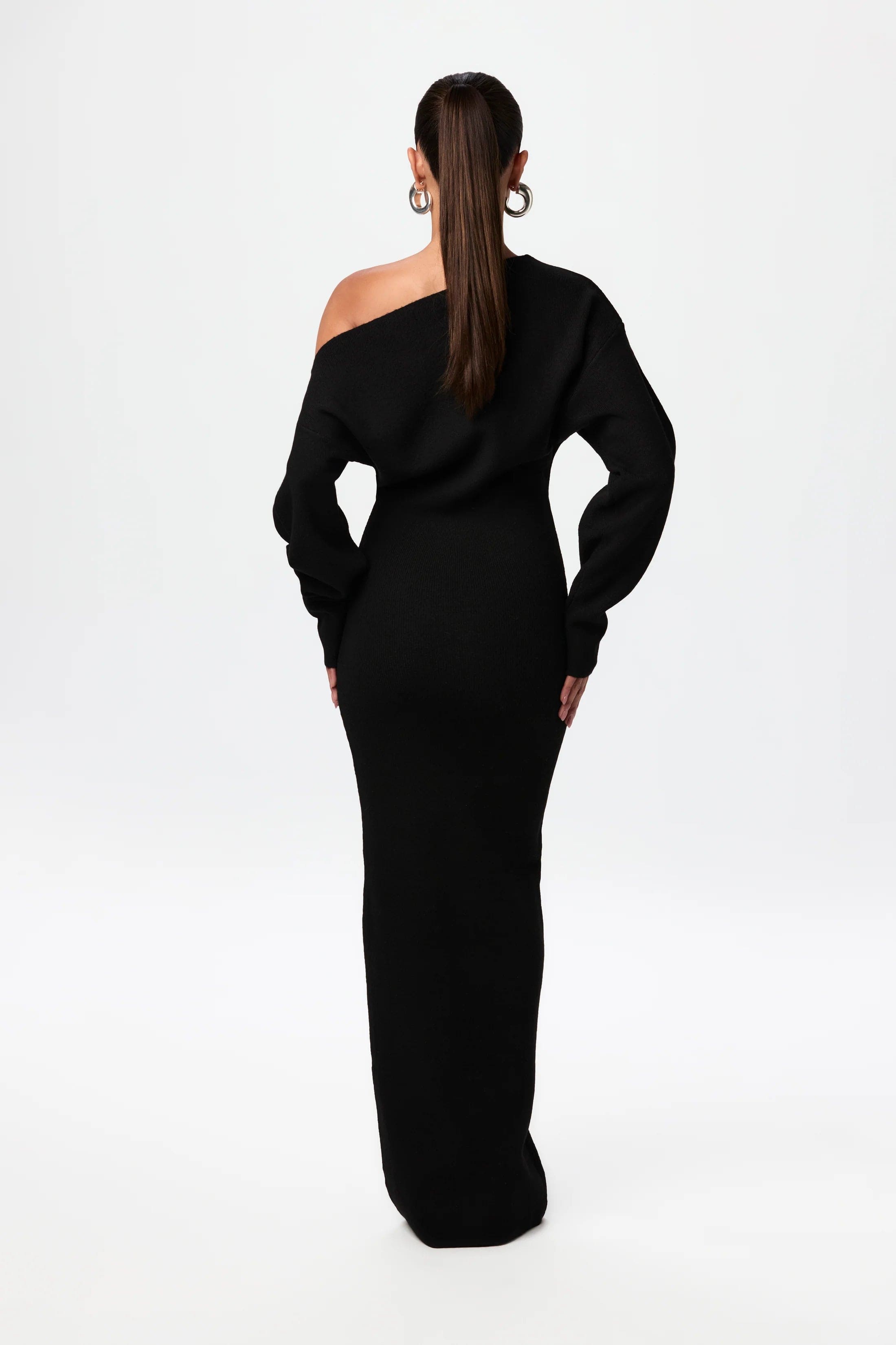 Ariella | Off Shoulder Sweater Dress