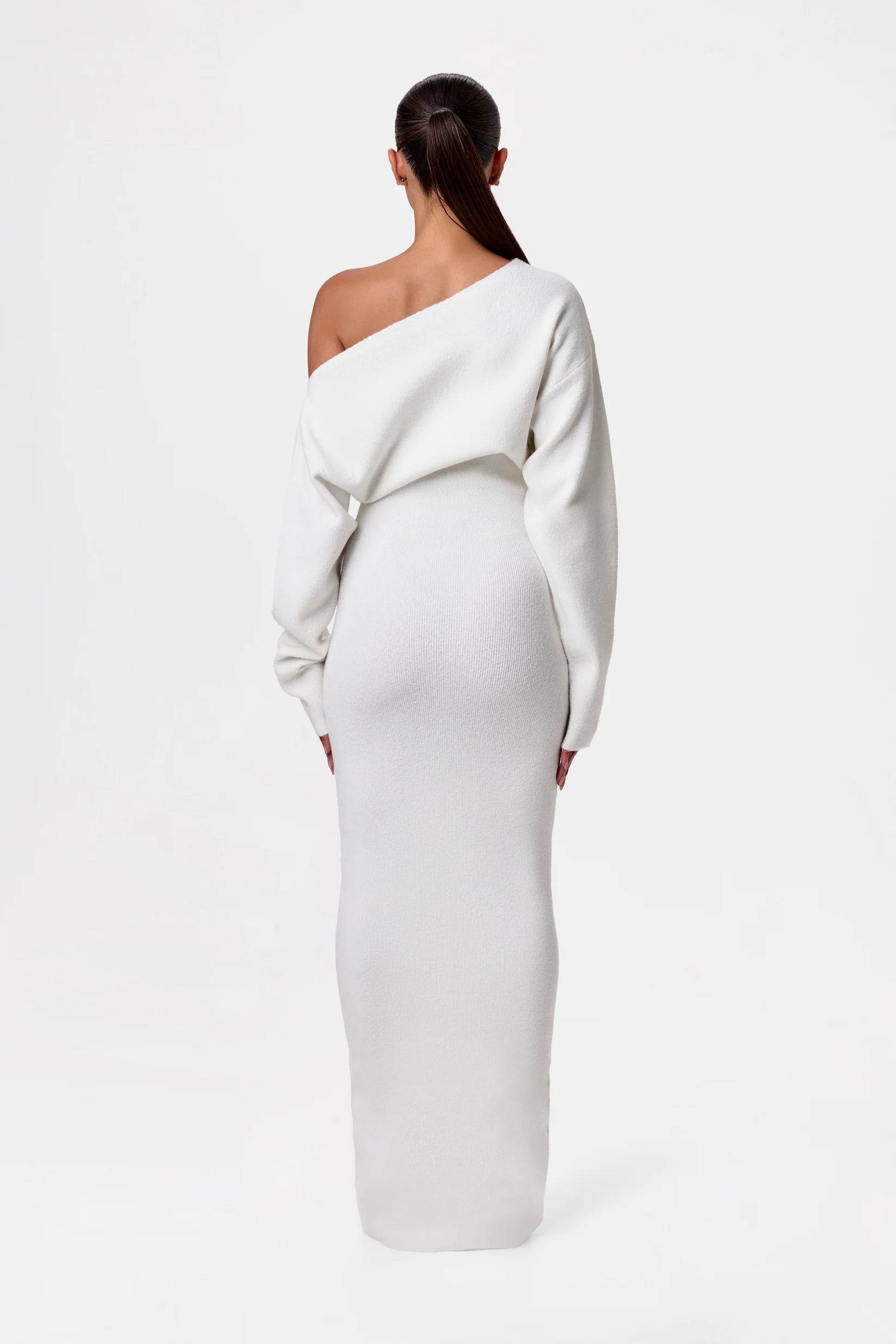 Ariella | Off Shoulder Sweater Dress