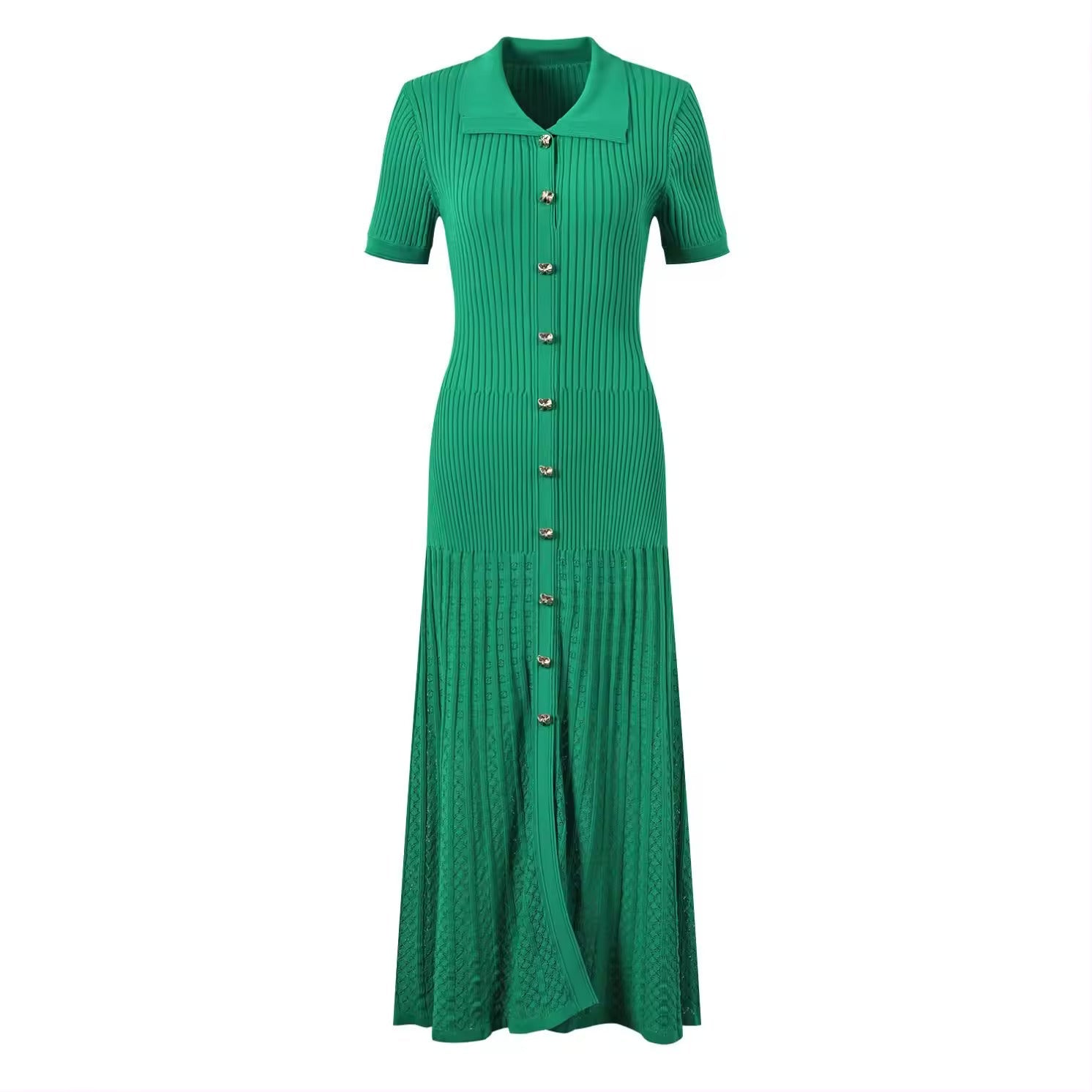 Solène | Knitted Midi Dress