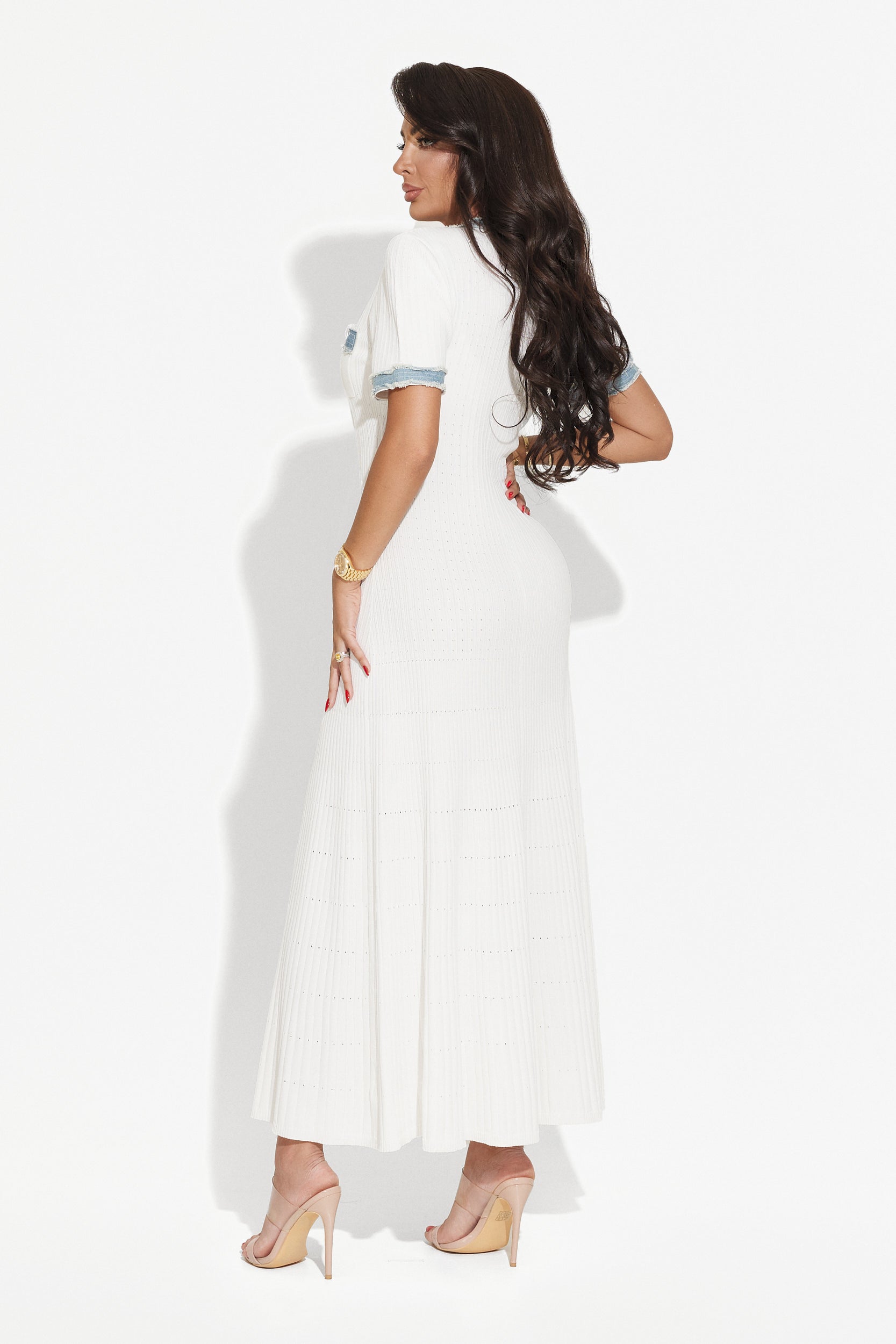 Irina | Knitted Midi Dress
